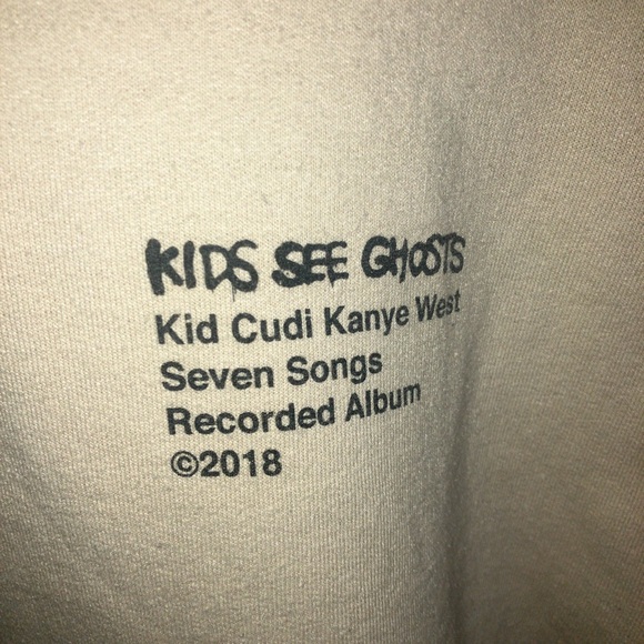 Kayne West x Kid Cudi Kids See Ghosts Hoodie - Picture 3 of 6